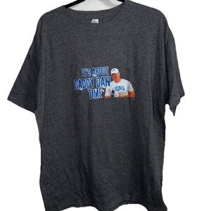 Men’s Graphic T-Shirt Charcoal Gray LG NEW